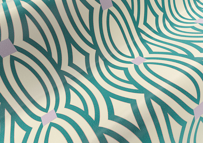 Opulent Scallop, Jade - Made To Measure Curtains - Image 4